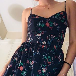 Floral mini dress